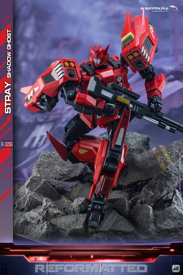 R 32SG Stray Shadow Ghost Deadpool Transformer Homage From Mastermind Creations  (13 of 27)